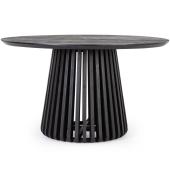 fekete modern koralaku kozponti lab korasztal kerek asztal fa ebedlo etkezoasztal termeszetes design modern etkezo konyha butor formavivendi lakberendezes butorbolt.jpg